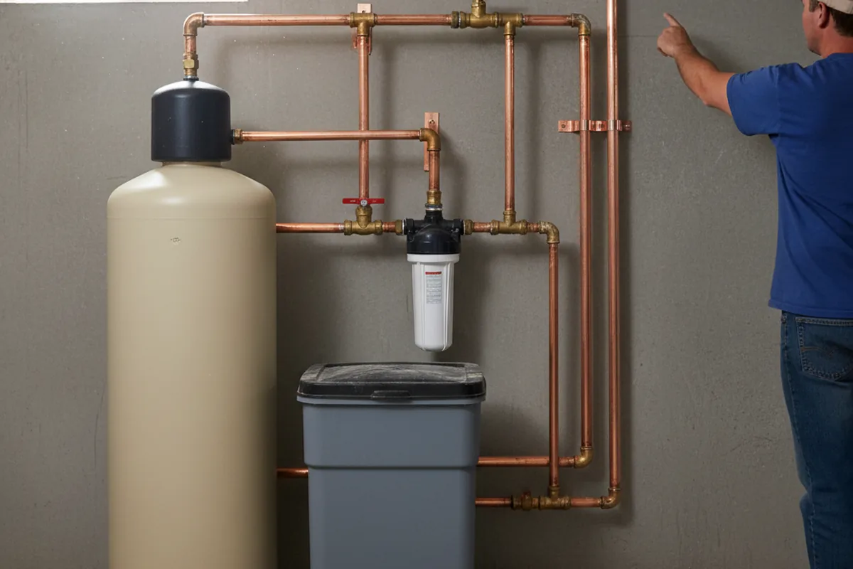 Whole-house water treatment system installed in Evergreen